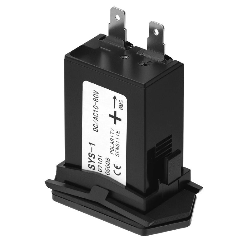 QWORK Mechanical Hour Meter - DC 10-80V Range for Diesel Engines, Boats, Generators - Image 4